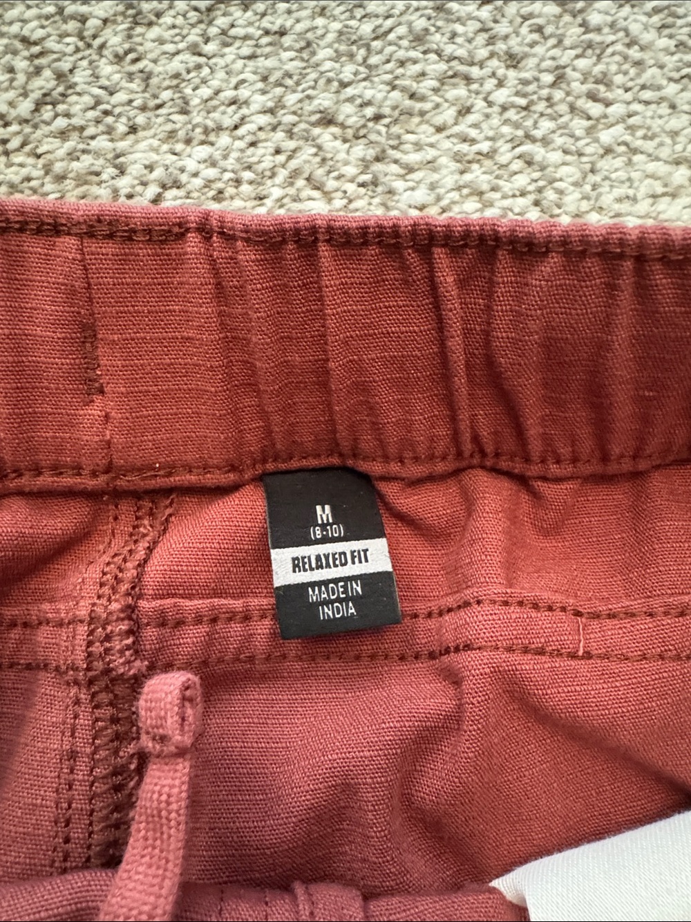 Women’s Carhartt Shorts - Brick Red - Picture 4 of 7